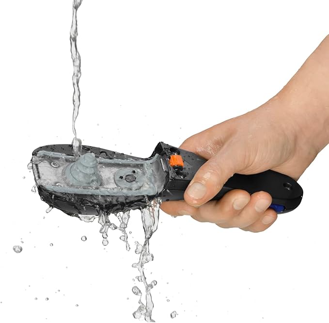 WMF Perfect Plus Pressure Cooker Lid Handle | Genuine Replacement with Safety Valve & 3‑Color Pressure Indicator, Grey | Easy Install, Flame Protection