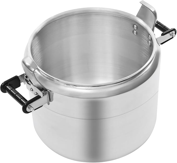 Safety Aluminum Pressure Cooker, 31.7 Qt with Release Valve & Multiple Protective Devices, Cooking Pressure Canner for Steam, Canning, Stewing on All Stovetops