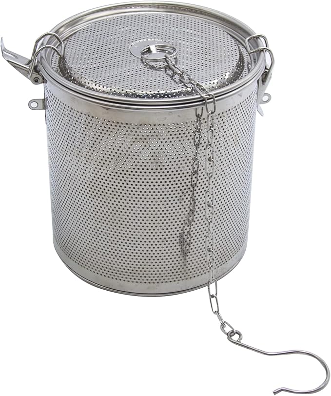 6.3 inch Stainless Steel Tea Ball Seasoning Strainer Infuser Spice Seasoning Strainer Brewing Basket for Kitchen Restaurant