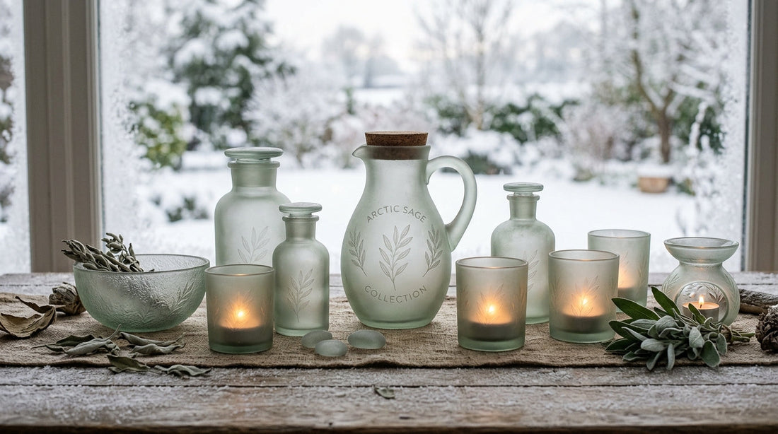 Arctic Sage Collection: The Beauty of Frosted Glass