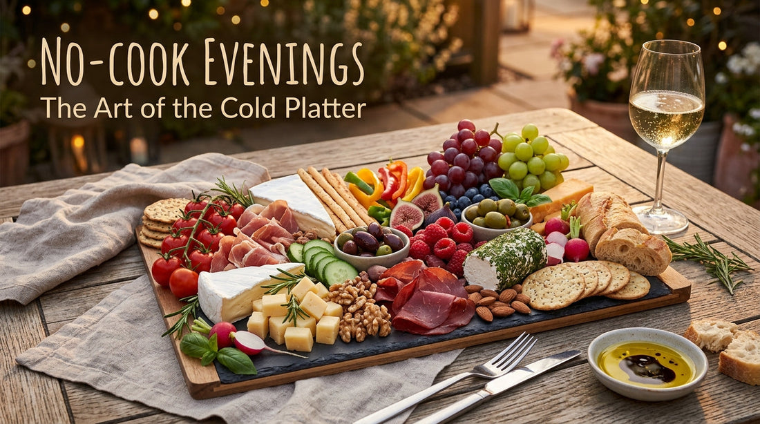 No-Cook Evenings: The Art of the Cold Platter