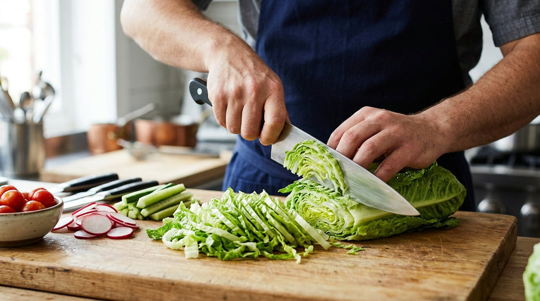 Salad Mastery: Precision Slicing for Crisp Greens