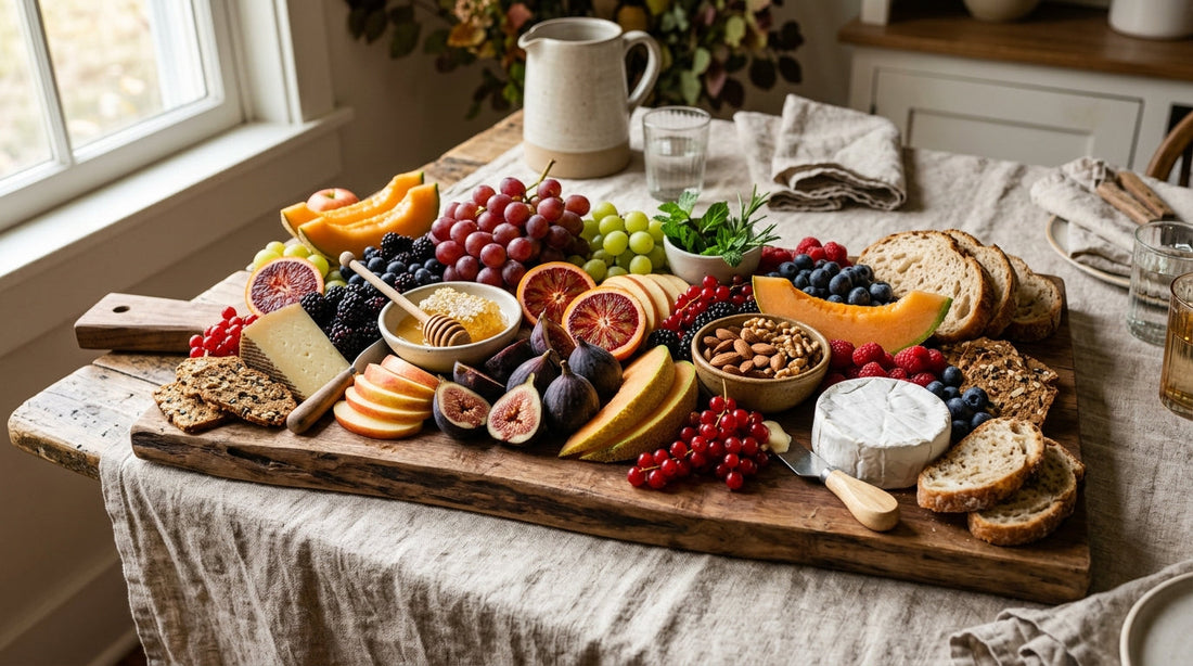 Fruit Boards: Styling the Harvest on Natural Wood
