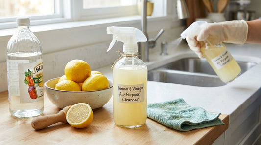 Non-Toxic Hygiene: Lemon and Vinegar Cleansers