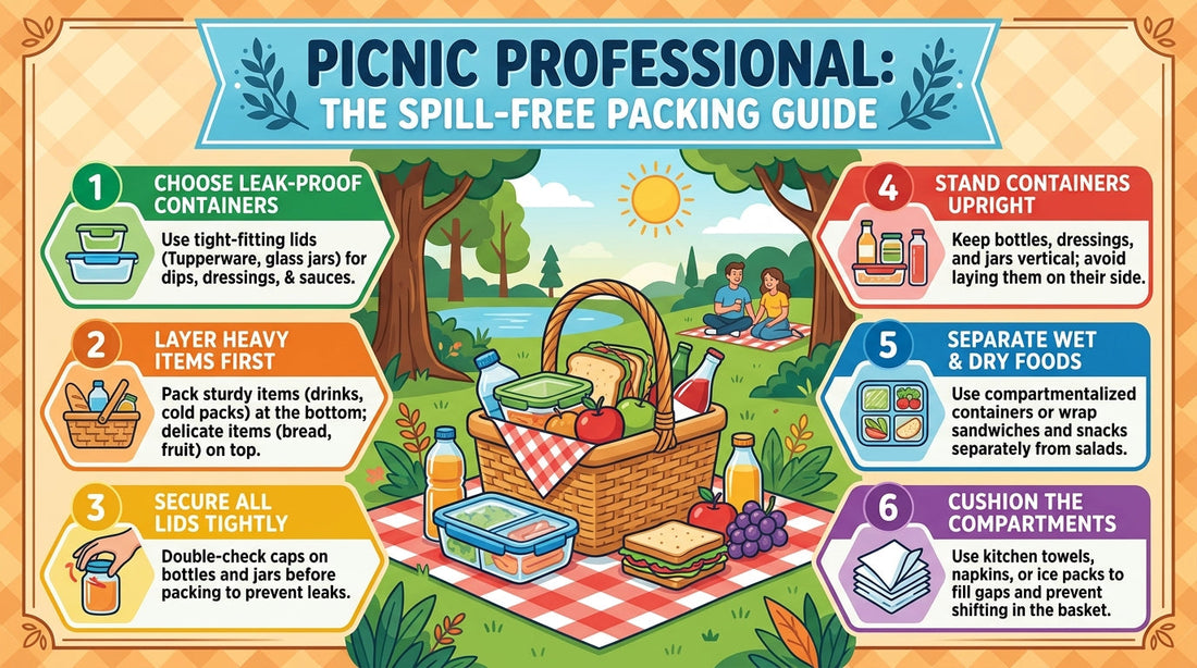 Picnic Professional: The Spill-Free Packing Guide