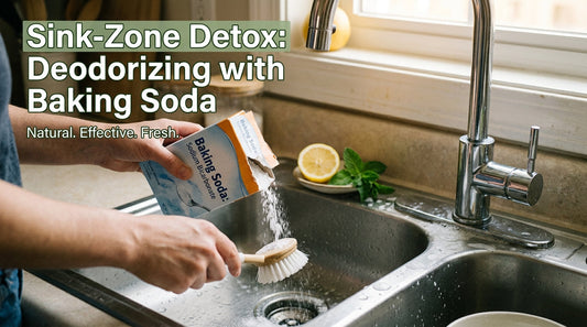 Sink-Zone Detox: Deodorizing with Baking Soda