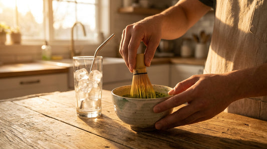 Evening Calm: The Iced Matcha Tea Ritual