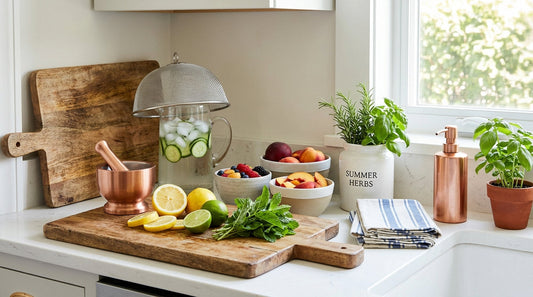 The Cool Counter Strategy: Styling a Summer-Ready Prep Zone