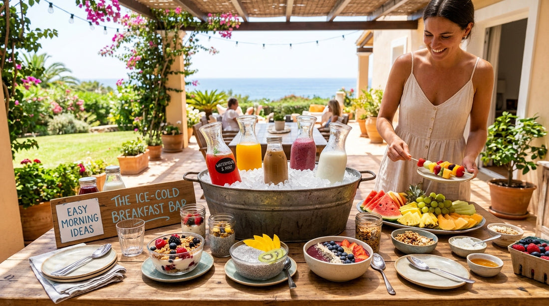 The Ice-Cold Breakfast Bar: Easy Morning Ideas for Hot Weather
