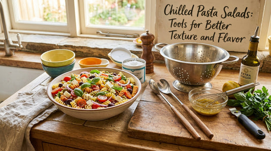 Chilled Pasta Salads: Tools for Better Texture and Flavor