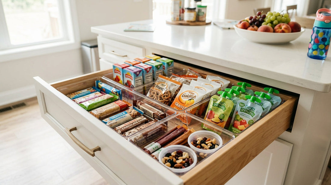 The Summer Snack Drawer: Organizing Grab-and-Go Family Favorites