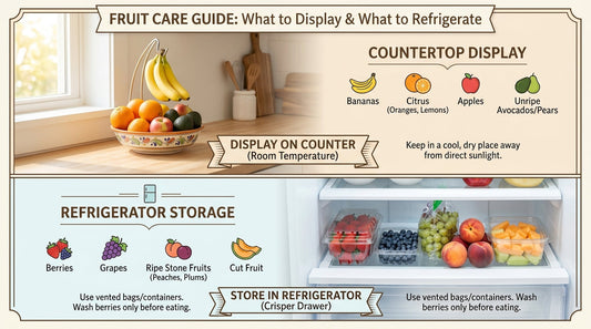 Countertop Fruit Care: What to Display and What to Refrigerate