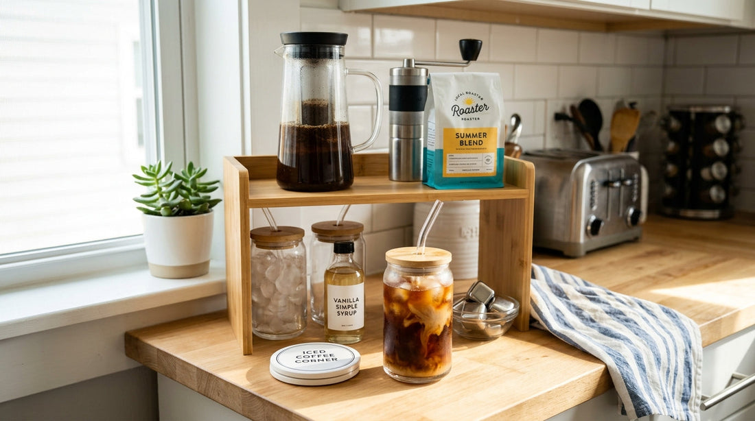 The Iced Coffee Corner: Small-Space Setup for Daily Summer Drinks