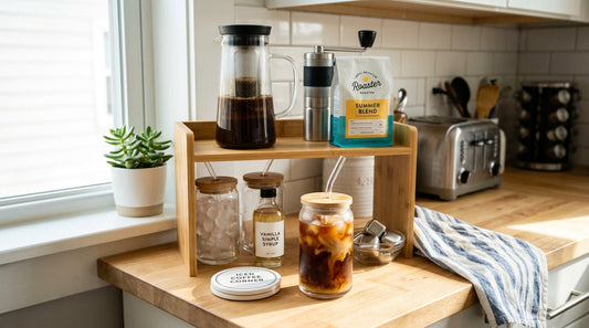 The Iced Coffee Corner: Small-Space Setup for Daily Summer Drinks