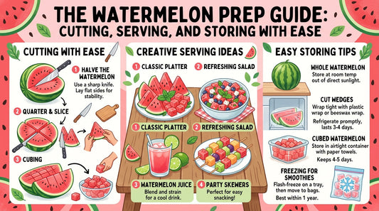 The Watermelon Prep Guide: Cutting, Serving, and Storing with Ease