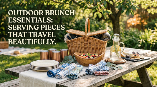 Outdoor Brunch Essentials: Serving Pieces That Travel Beautifully