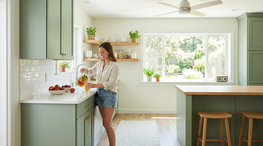 Cooling Kitchen Colors: How Sage Green Softens July Heat