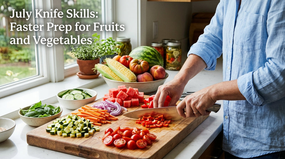 July Knife Skills: Faster Prep for Fruits and Vegetables