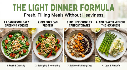 The Light Dinner Formula: Fresh, Filling Meals Without Heaviness