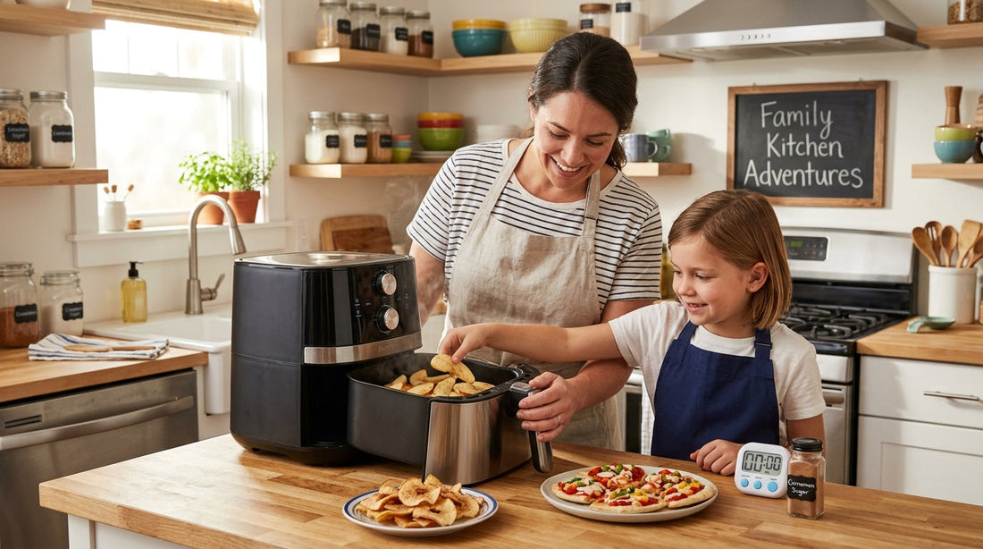 Easy Air Fryer Snacks for Little Helpers: Fun in the Family Kitchen