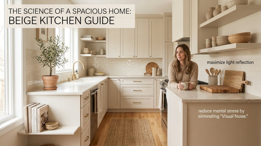 Color Psychology: Why Beige Tones Make Kitchens Feel Larger and Brighter
