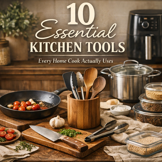 10 Essential Kitchen Tools Every Home Cook Actually Uses
