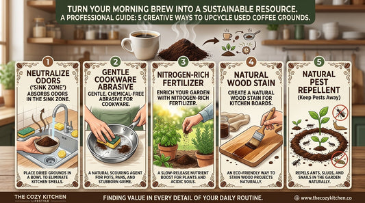 5 Creative Ways to Upcycle Coffee Grounds: Sustainable Kitchen Secrets