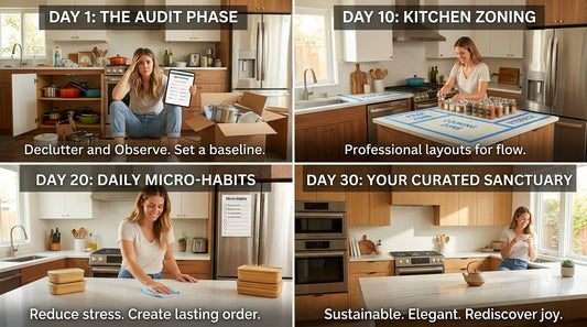 How to Use Our 30-Day Kitchen Guide: Your Path to a Curated Home