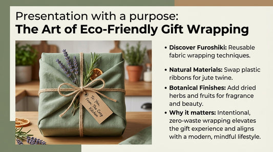 The Art of Intentional Giving: Using Textiles and Sustainable Materials for Eco-Wrapping