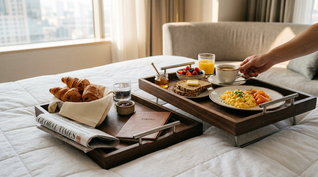 The Hotel-Style Breakfast: Using Serving Trays for an Effortless Morning