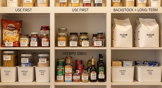 A Calm Pantry Reset: The 3 Categories That Reduce Food Waste