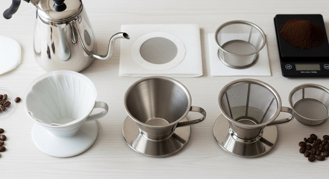 The Ultimate Guide to Different Types of Coffee Filters and Drippers