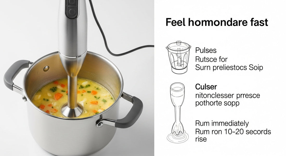 Immersion Blender Wins: The Fastest Way to Make Soup Feel Homemade