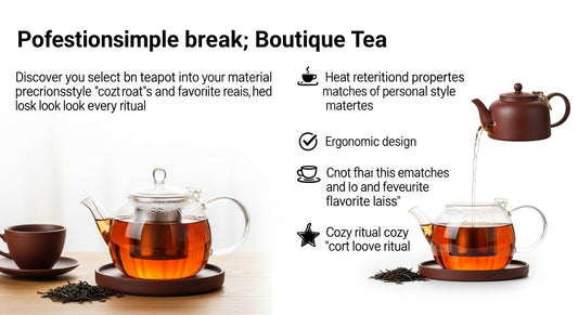 How to Choose the Perfect Teapot for Your Afternoon Tea Ritual