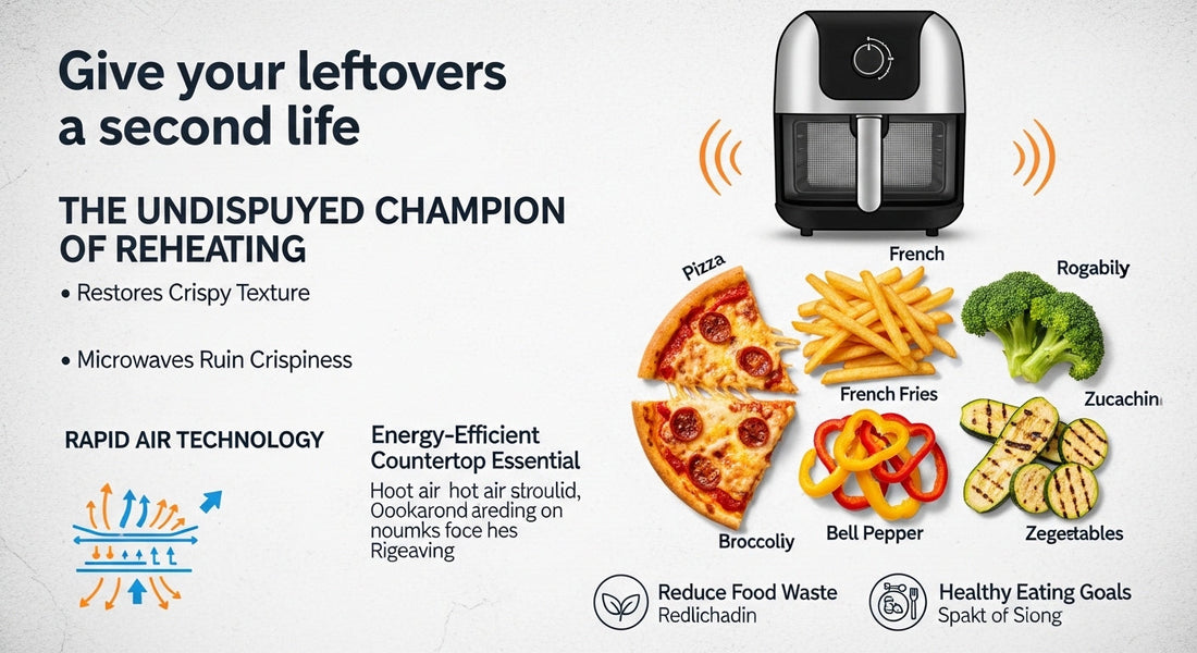 Why an Air Fryer is the Best Tool for Reheating Leftovers