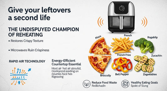 Why an Air Fryer is the Best Tool for Reheating Leftovers