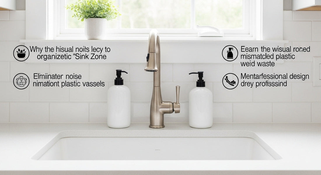 Why Your Soap Dispenser Choice Matters for a Clean Sink Zone
