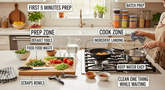 How to Reduce Friction Between Prep and Cooking
