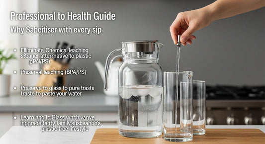 Why Glass Water Pitchers Are Better Than Plastic For Your Health