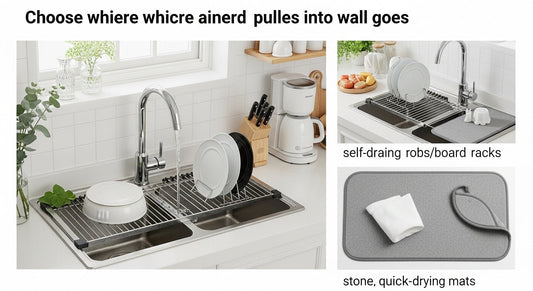 Dish Drying Racks & Mats: How to Choose for Your Sink and Space