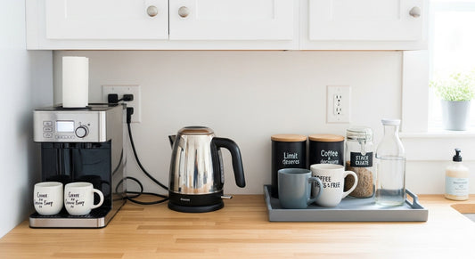 The Tea & Coffee Station Setup That Keeps Your Counter Calm