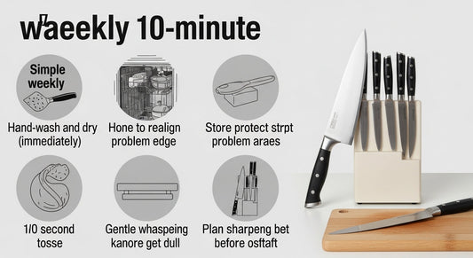 The 10-Minute Knife Care Routine That Keeps Cooking Effortless