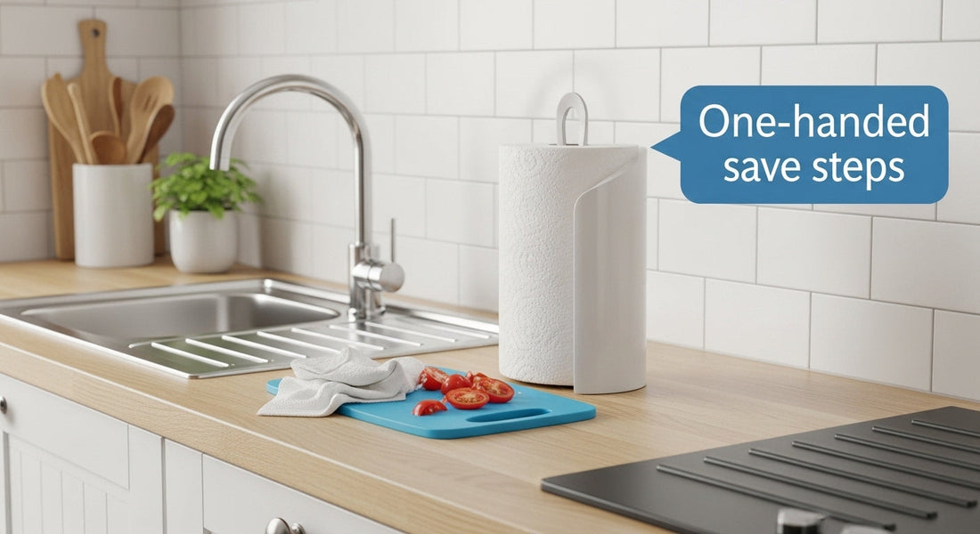 Paper Towel Holder Placement: The Tiny Change That Saves Steps