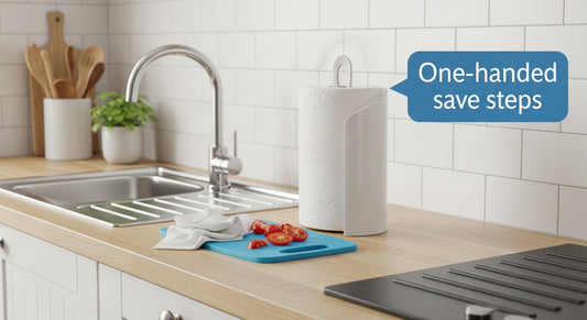 Paper Towel Holder Placement: The Tiny Change That Saves Steps