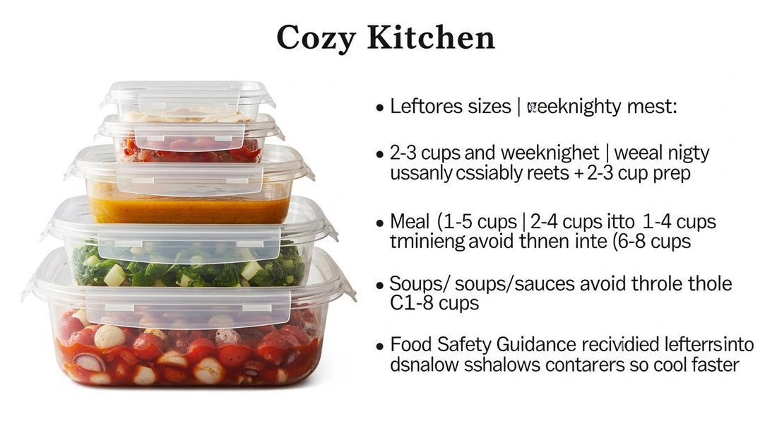 How to Choose Container Sizes That Fit the Way You Actually Cook