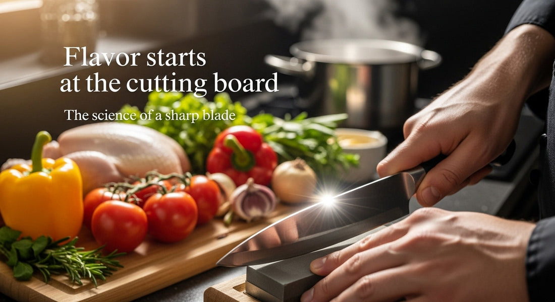 The Science of a Sharp Knife: Why Better Prep Leads to Better Flavor