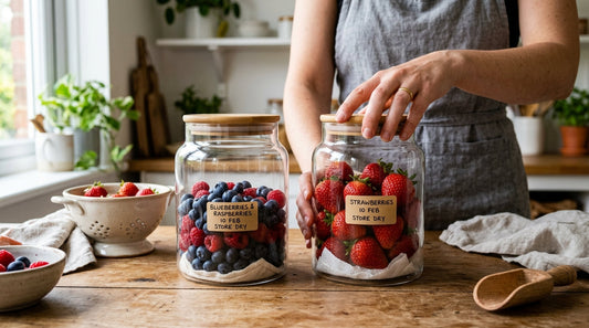 The Berry Secret: Keeping Berries Fresh for Weeks in Glass Storage