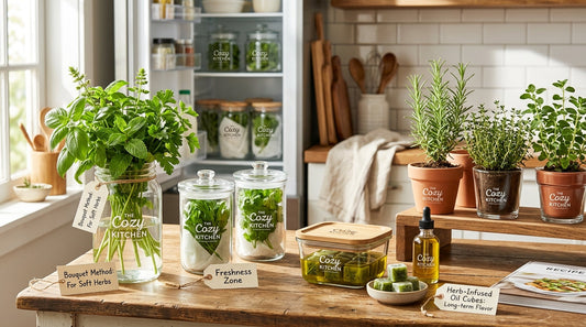 Spring Herb Preservation: Creating a Dedicated Freshness Zone