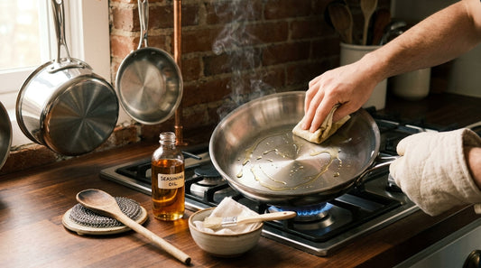 The Art of Seasoning: How to Maintain and Master Your Stainless Steel Pans