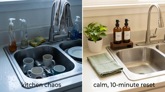 The 10-Minute Sink-Zone Reset Routine: A Monday Motivation Guide